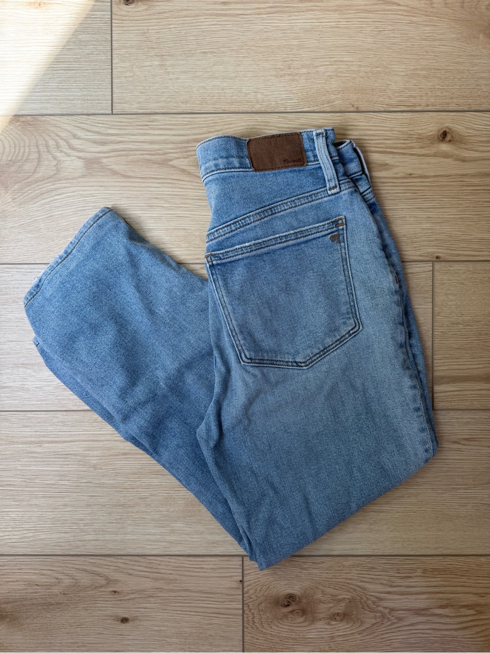 madewell the mom jean size 26